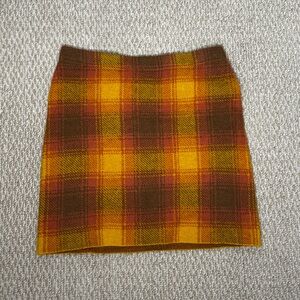 Toad & Co Wool Plaid Skirt [Medium]